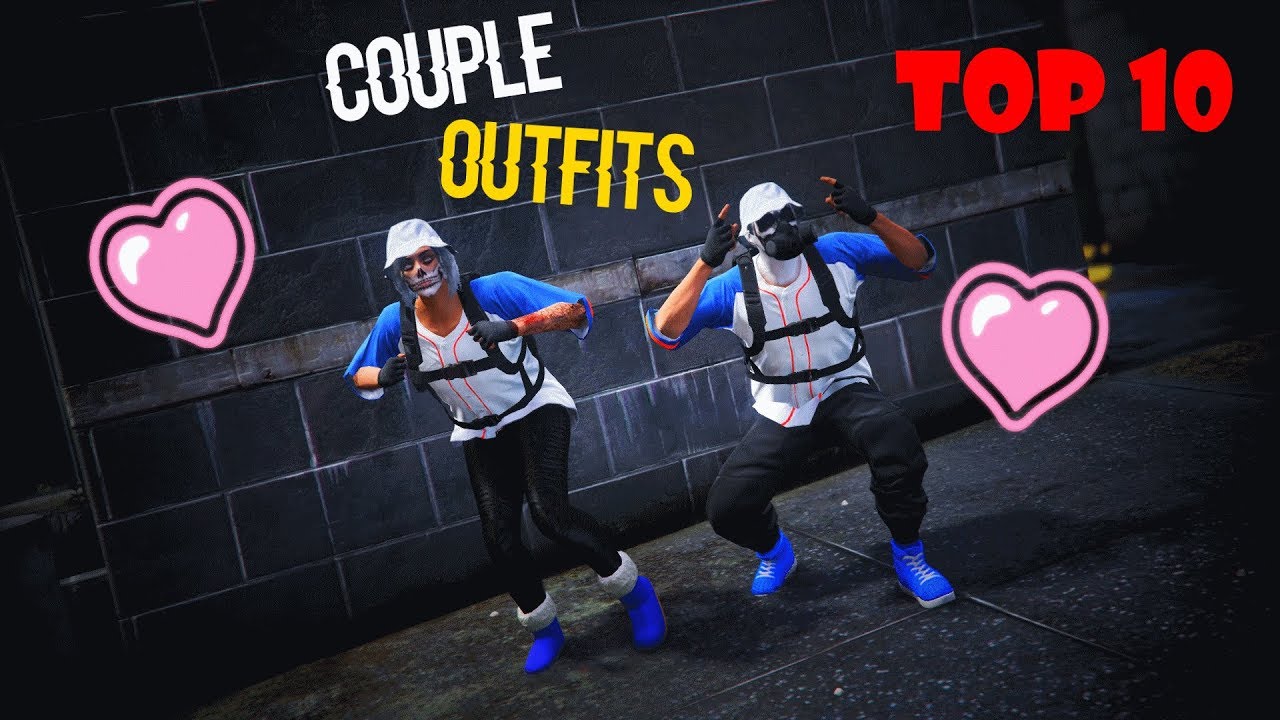 ❤️ TOP 10 GTA COUPLE OUTFITS | GTA 5 ONLINE (READ DESC)