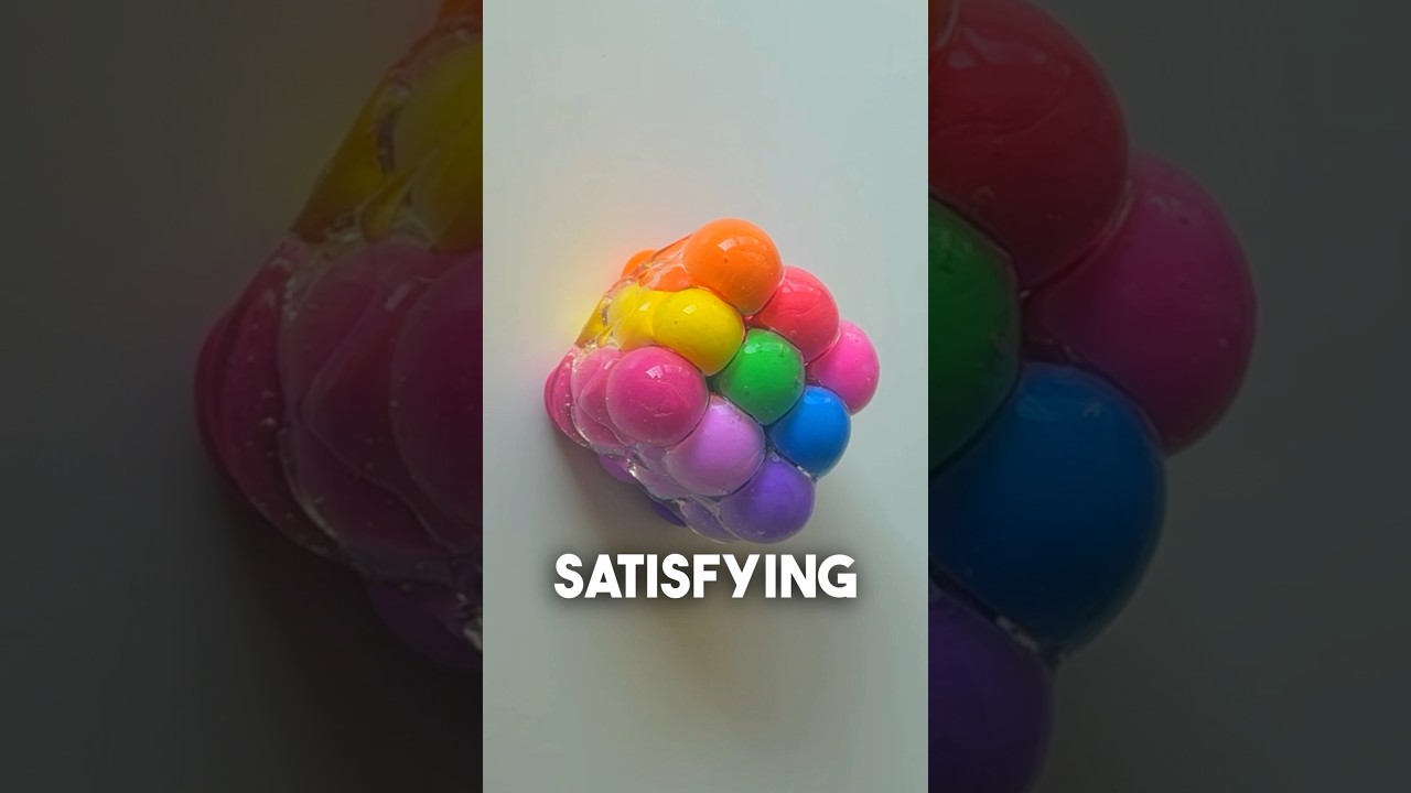 Testing VIRAL Slime Trends #slime #satisfying