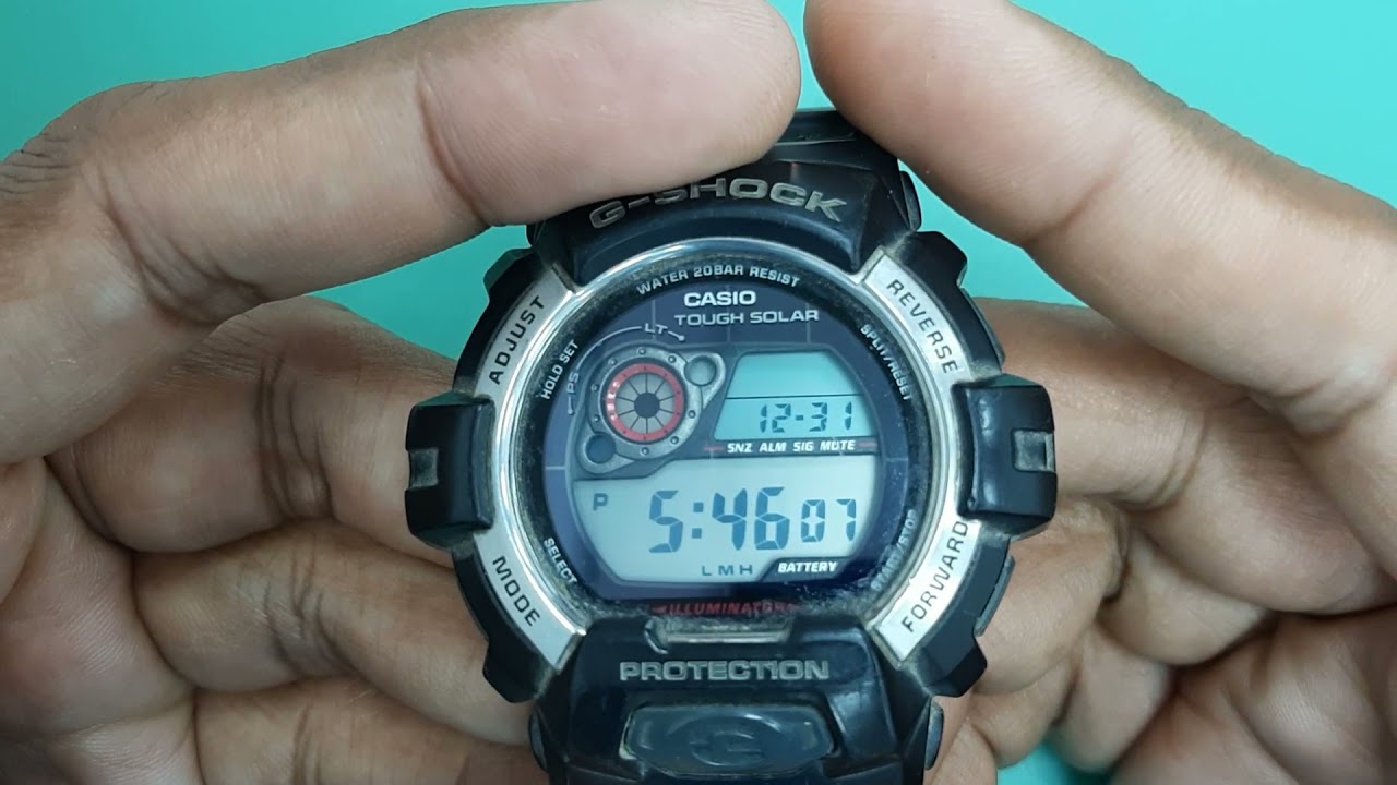 Casio G-SHOCK GR-8900 Time Setting and Date Setting | SolimBD