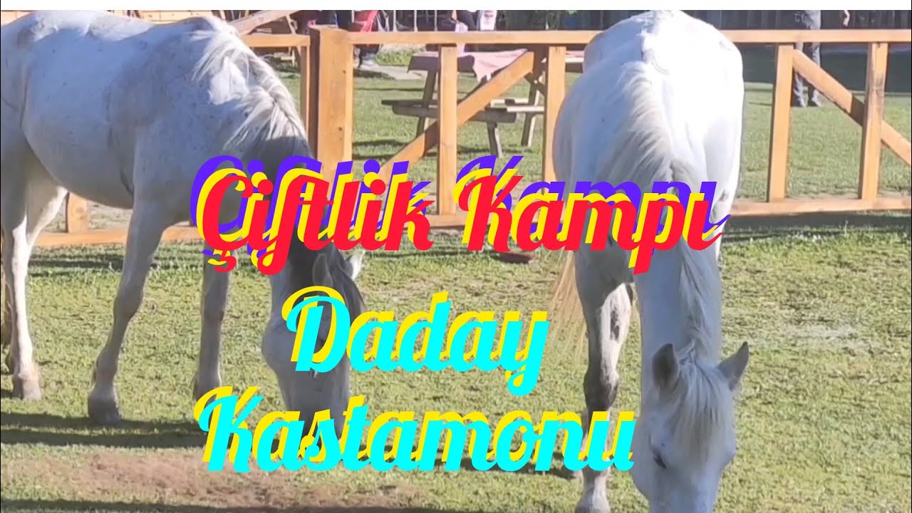 Çiftlikte Kamp. Daday-Kastamonu