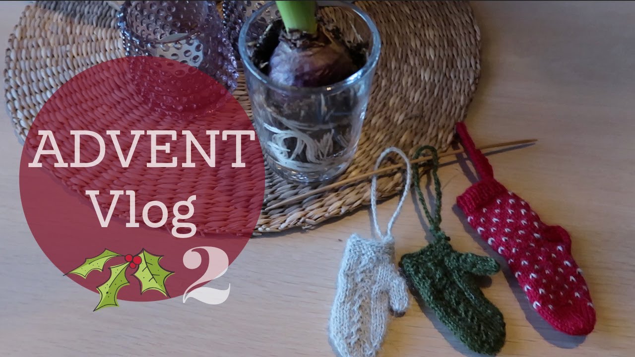 Ina Knits Advent vlog 2020 : Part 2 - Making krumkaker and celebrating Christmas in our cabin