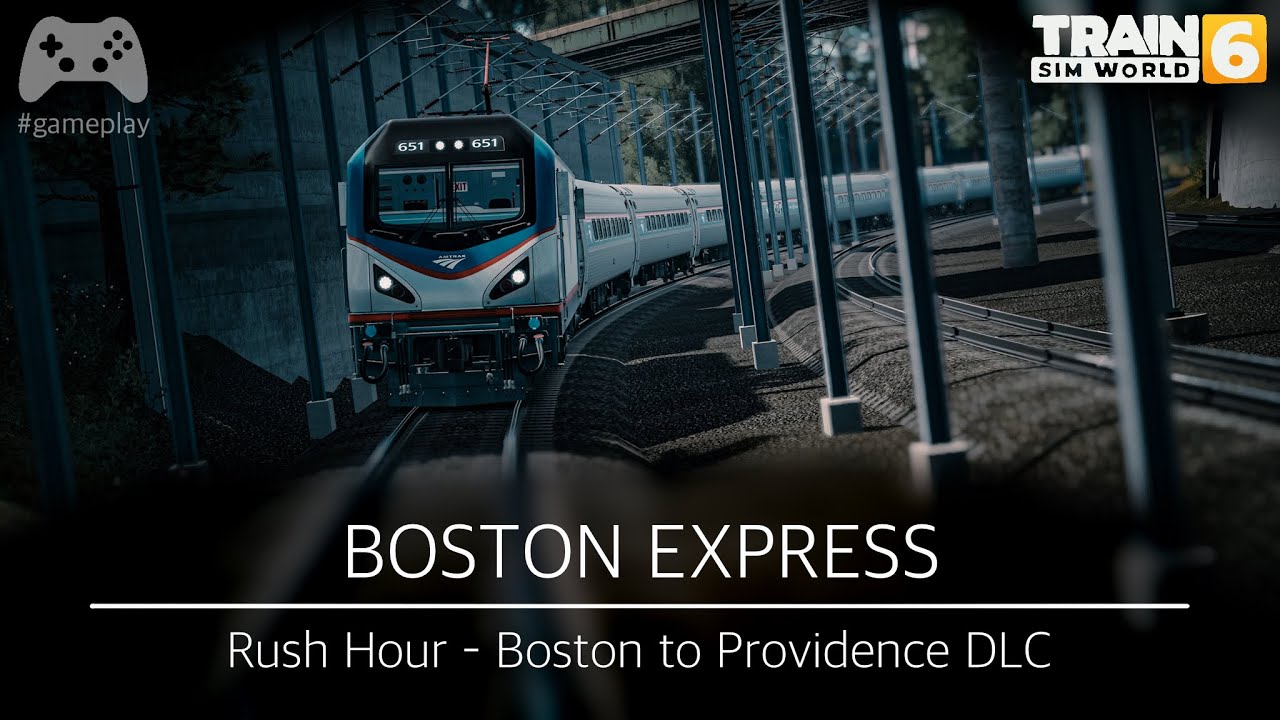 [Gameplay] First Look at Boston–Providence Express | ACS-64 | TSW6 | #186