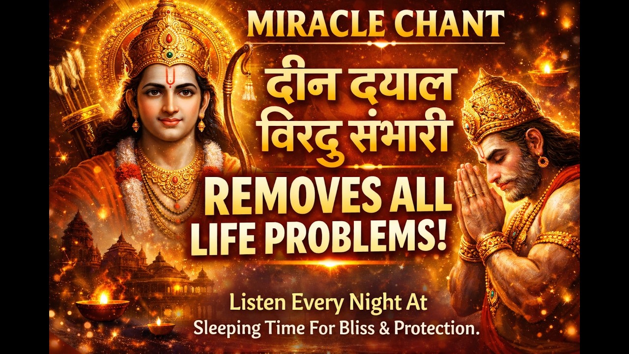 Deen Dayal Viradu Sambhari's Powerful 3Hr RAM MANTRA for Sleepless Nights