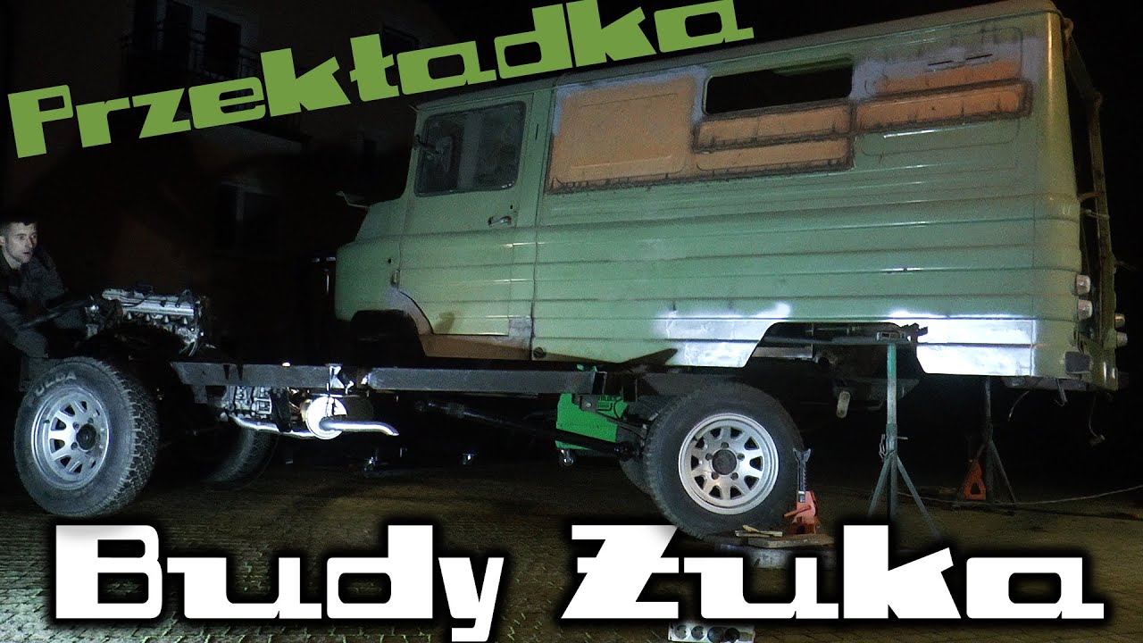 JEDNOOSOBOWA PRZEKŁADKA BUDY - czyli jak się nie zginąć i nie zniszczyć Żuka - ŻUK KAMPER #35