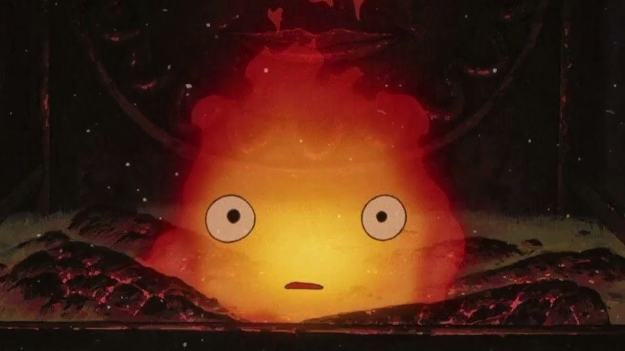 10 hour take a nap in the room [ASMR] Sleep with vibing Calcifer (Music Box for Study, Sleep, Relax)