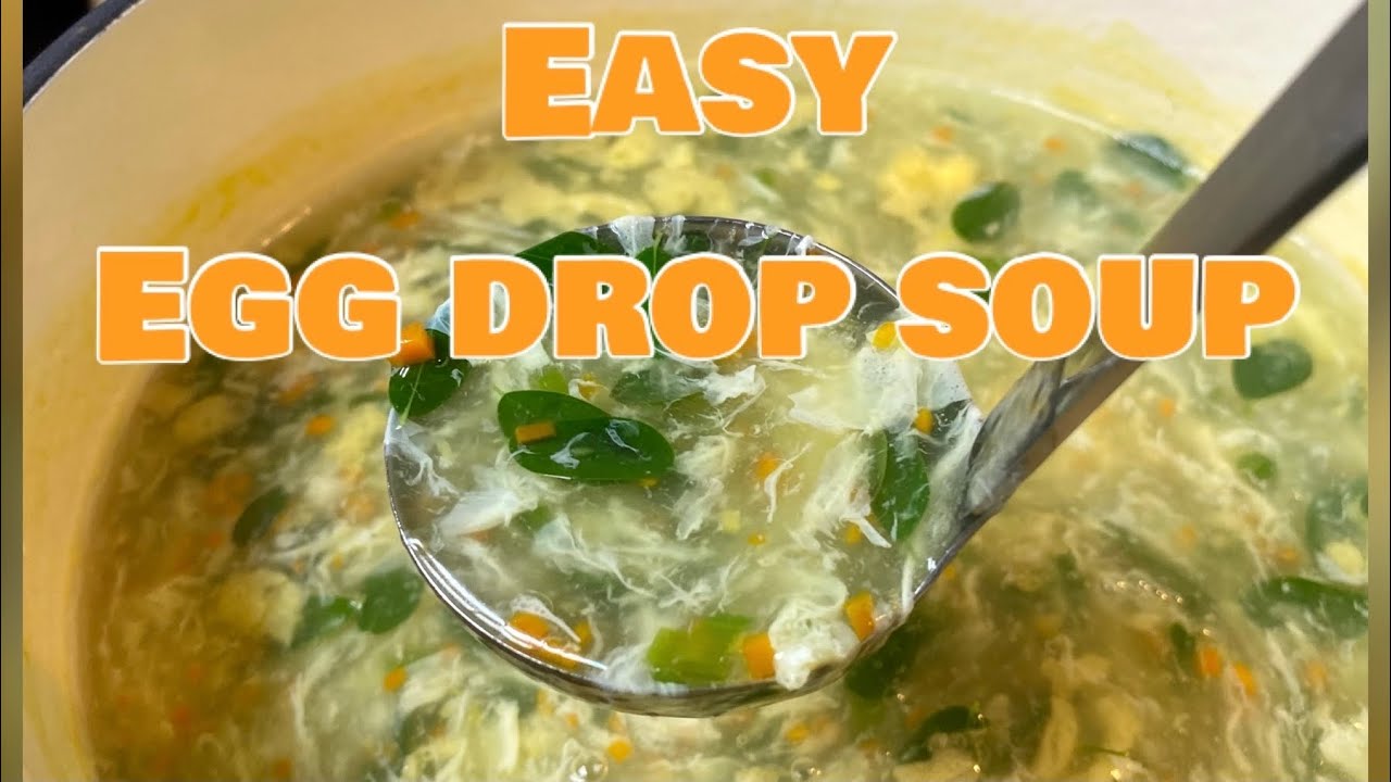 EASY EGG DROP SOUP | Josie's Pinoy Kitchen