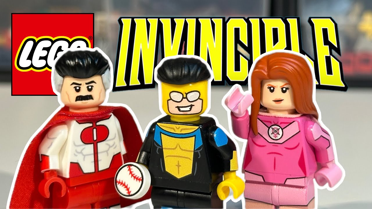 Обзор фигурок LEGO Invincible! | Firestartoys Undefeatables