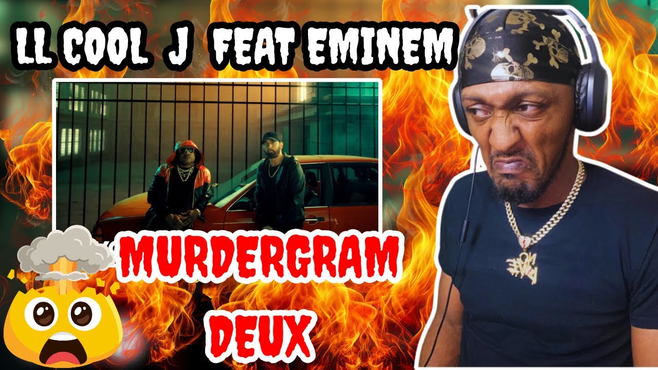 THEY BOTH 50 RAPPING LIKE THIS??🤯🤯🤯 |  LL COOL J FEAT EMINEM - MURDERGRAM DEUX (REACTION)