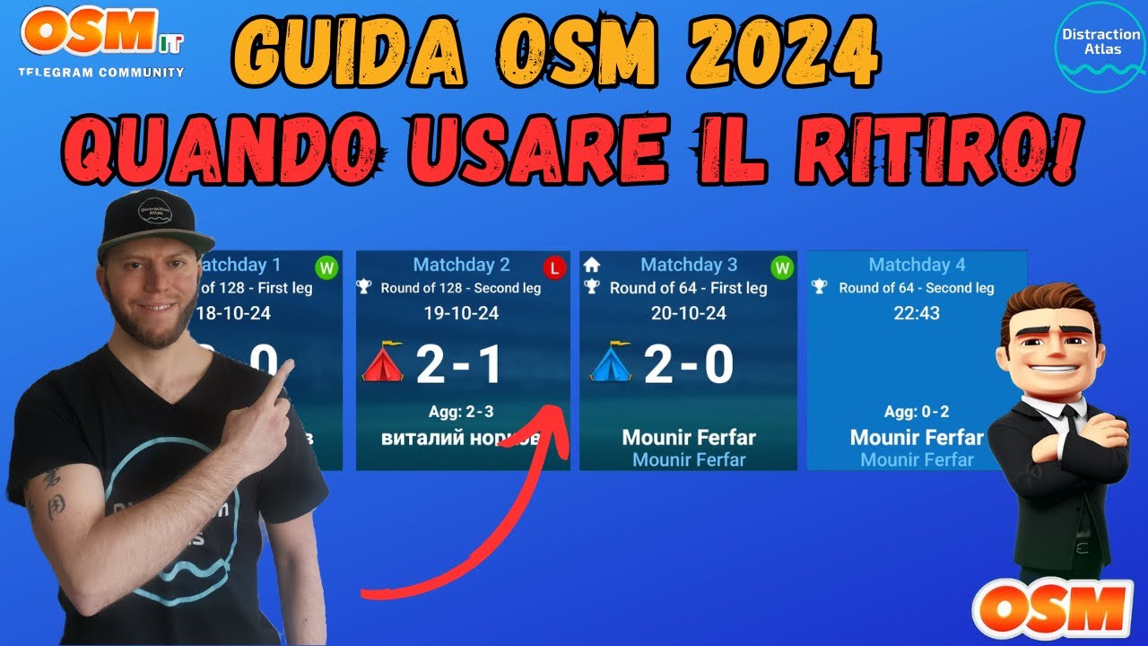 GUIDA OSM 2024: QUANDO USARE IL RITIRO! ⚠️