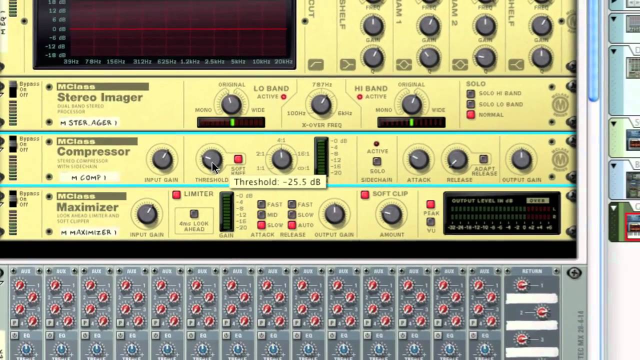 52 Reason / Record Tips - Week 39:  Compression Tips for the Best Mixes