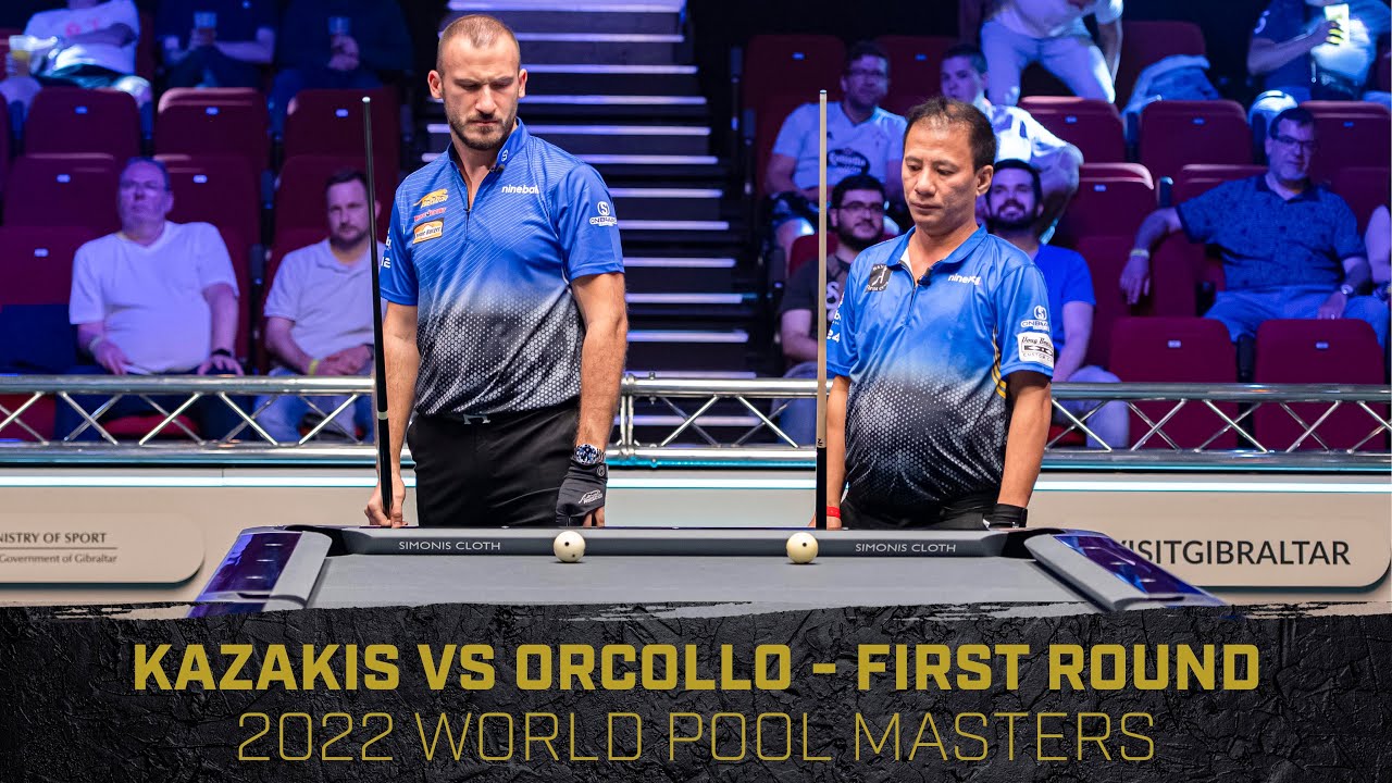 Alexander Kazakis vs Dennis Orcollo | Last 16 | 2022 World Pool Masters