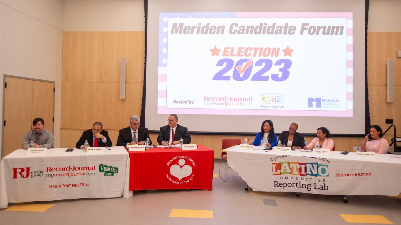 2023 Meriden Board of Education, City Clerk candidate forum