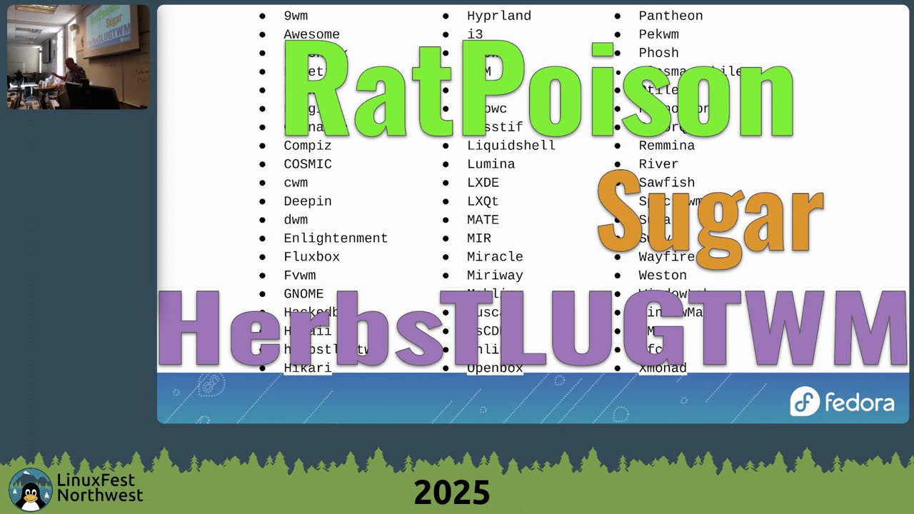 LFNW 2025: A Plethora of Desktops