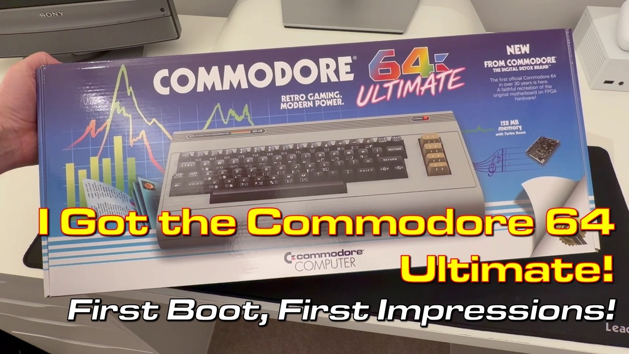 I Got the Commodore 64 Ultimate! First Boot, First Impressions!