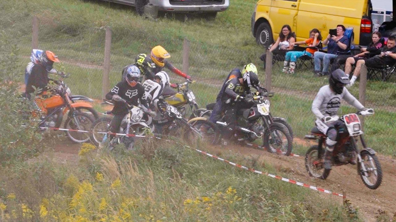WIE MAN EINEN MASSEN-CRASH VERURSACHT... Simson-Cross Dahlen 2023 || Teil 2