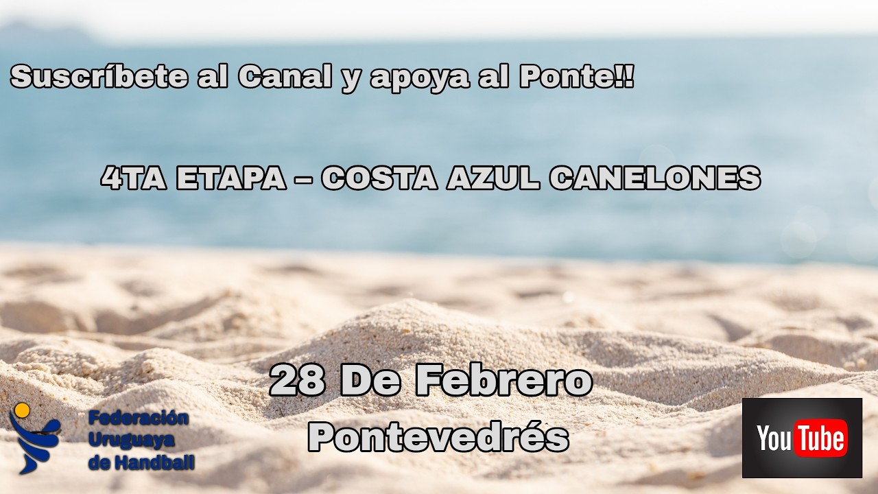 4ta Etapa Costa Azul Beach Handball - Pontevedrés VS Areteia