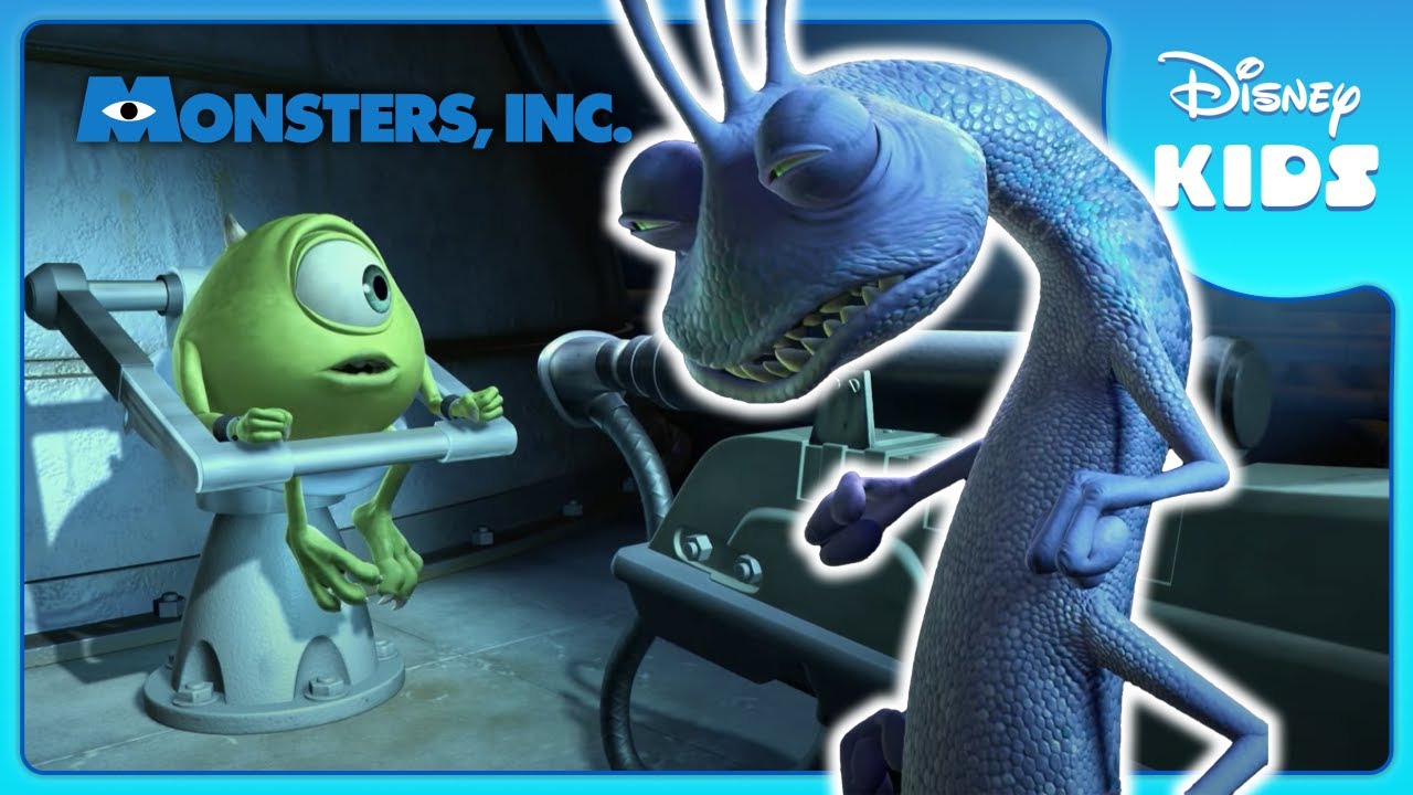 😨 Who&rsquo;s Behind the Scream Extractor?!  | Monsters, Inc. | Disney Kids