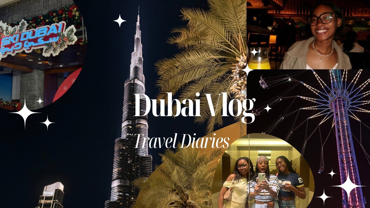 Dubai Vlog | Ski Dubai, Miracle Gardens, JBR Beach, Shopping | Travel Diaries