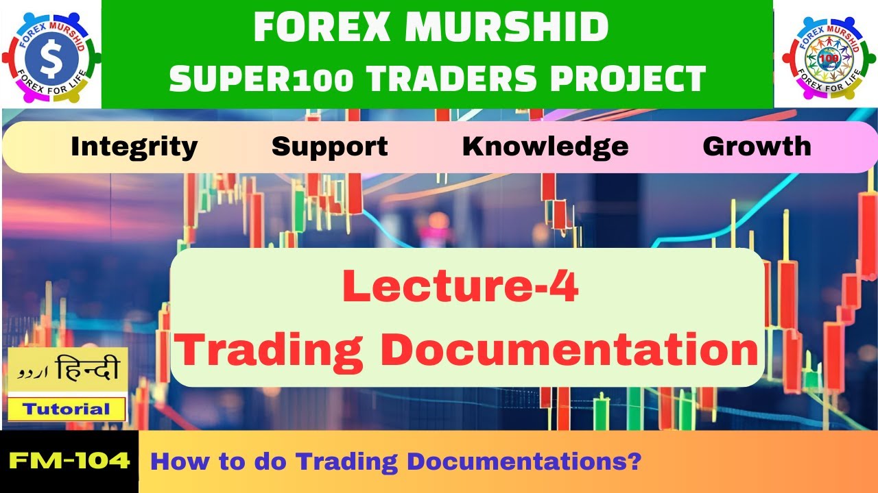 FM104 l Lecture-4 I Trading Documentation I Forex Murshid Super100 Urdu l Hindi 