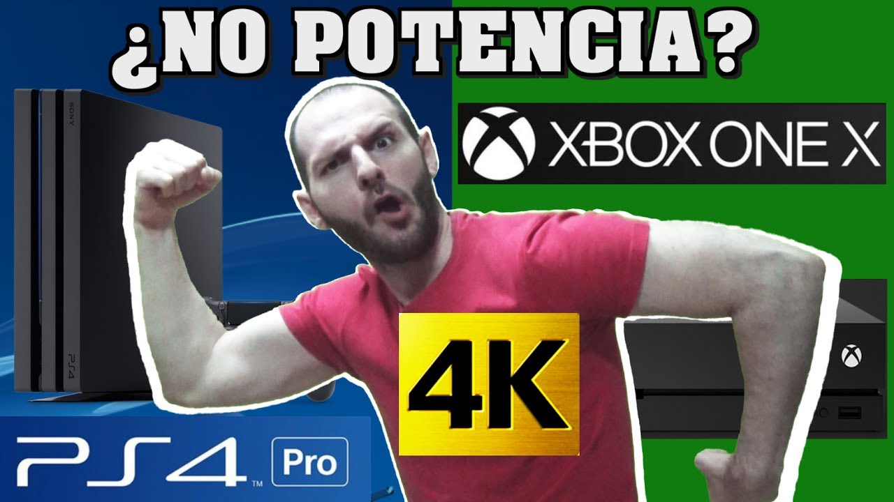 &iexcl;&iexcl;&iexcl;XBOX ONE X DEBE SER M&Aacute;S QUE POTENCIA CONTRA PS4 PRO!!! - Sasel - Potente - Espa&ntilde;ol - Saselandia