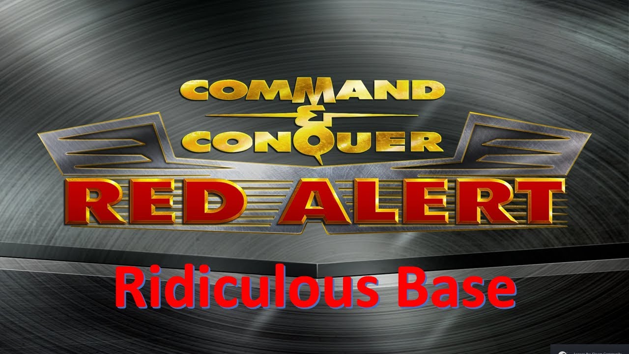 Command and Conquer Red Alert Remastered FFA (я никогда не видел такой базы)