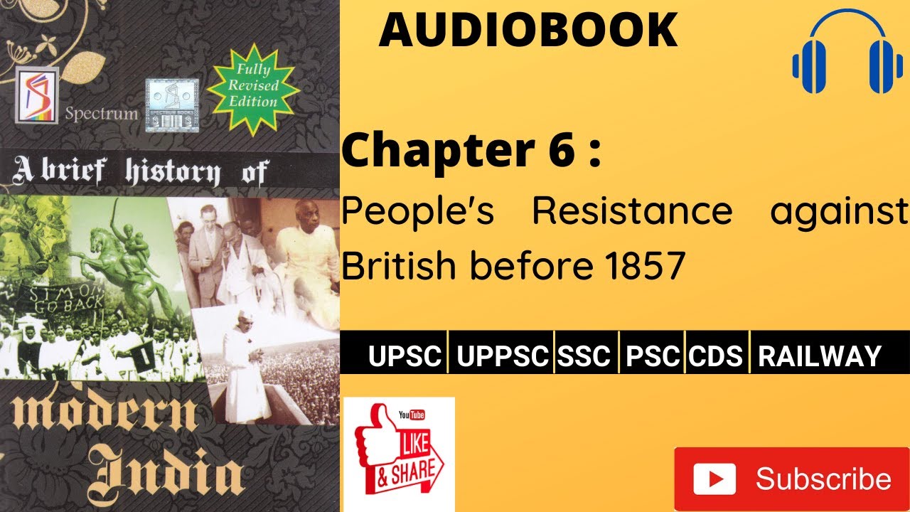 Chapter 6 People's Resistance against British Before 1857