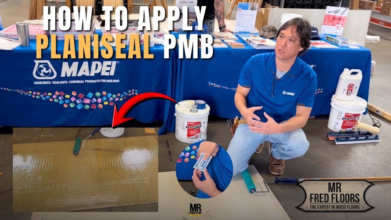 How to Apply Planiseal PMB#woodfloor #mapei #howtoapply #questionandanswer #planisealpmb #concerte