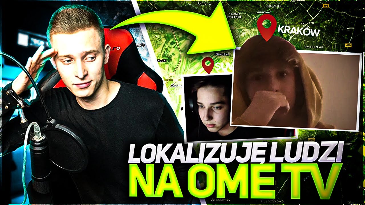 LOKALIZUJĘ LUDZI NA OME.TV (PRANK) 🏙