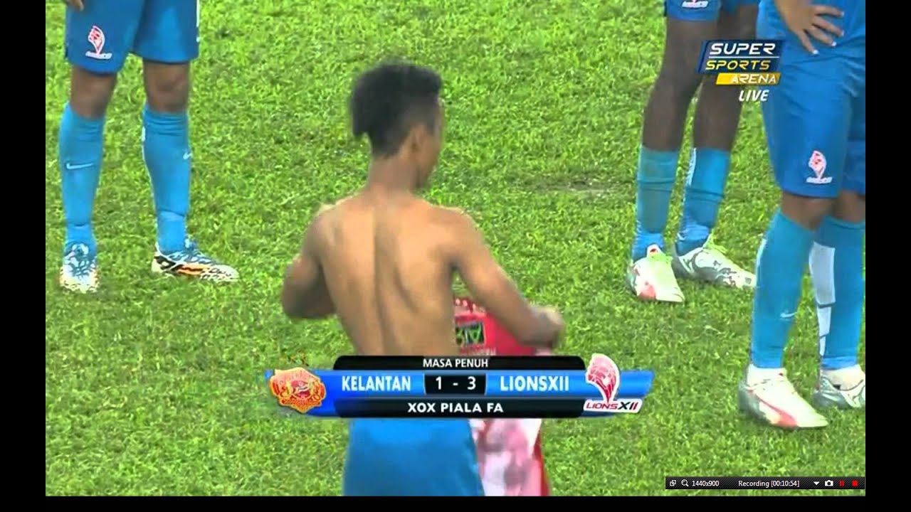 Lionsxii VS Kelantan FA Cup Final 2015 3-1 Last 8 Mins and Full Match Highlights Part 1