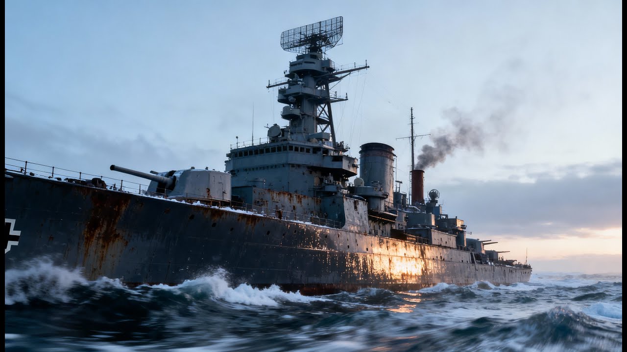 Marynarze Royal Navy ODMOWILI eskortowania konwojow po Scharnhorst - 22 statki zatopione