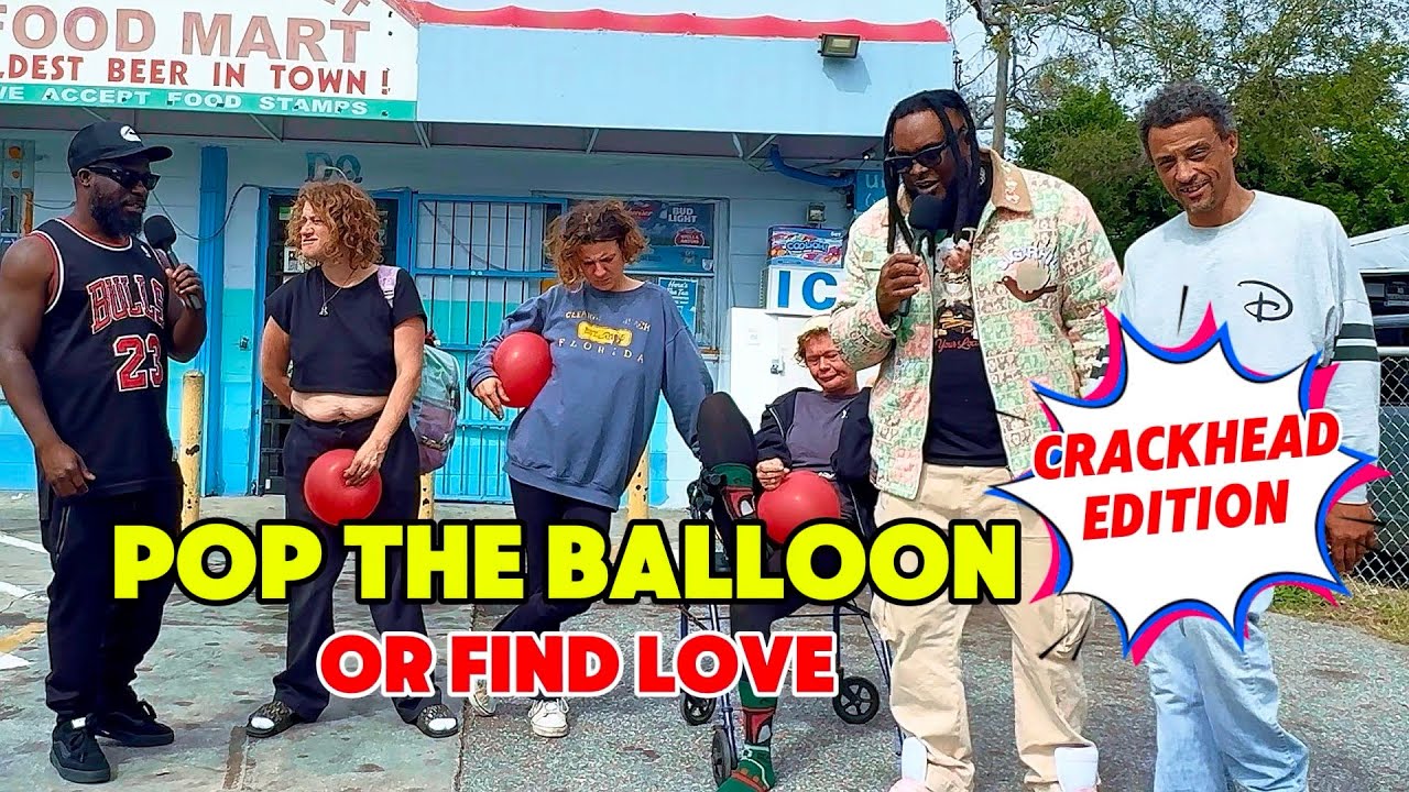 Pop The Balloon Crackhead Edition #foryou #poptheballoon @Cortez Hearns