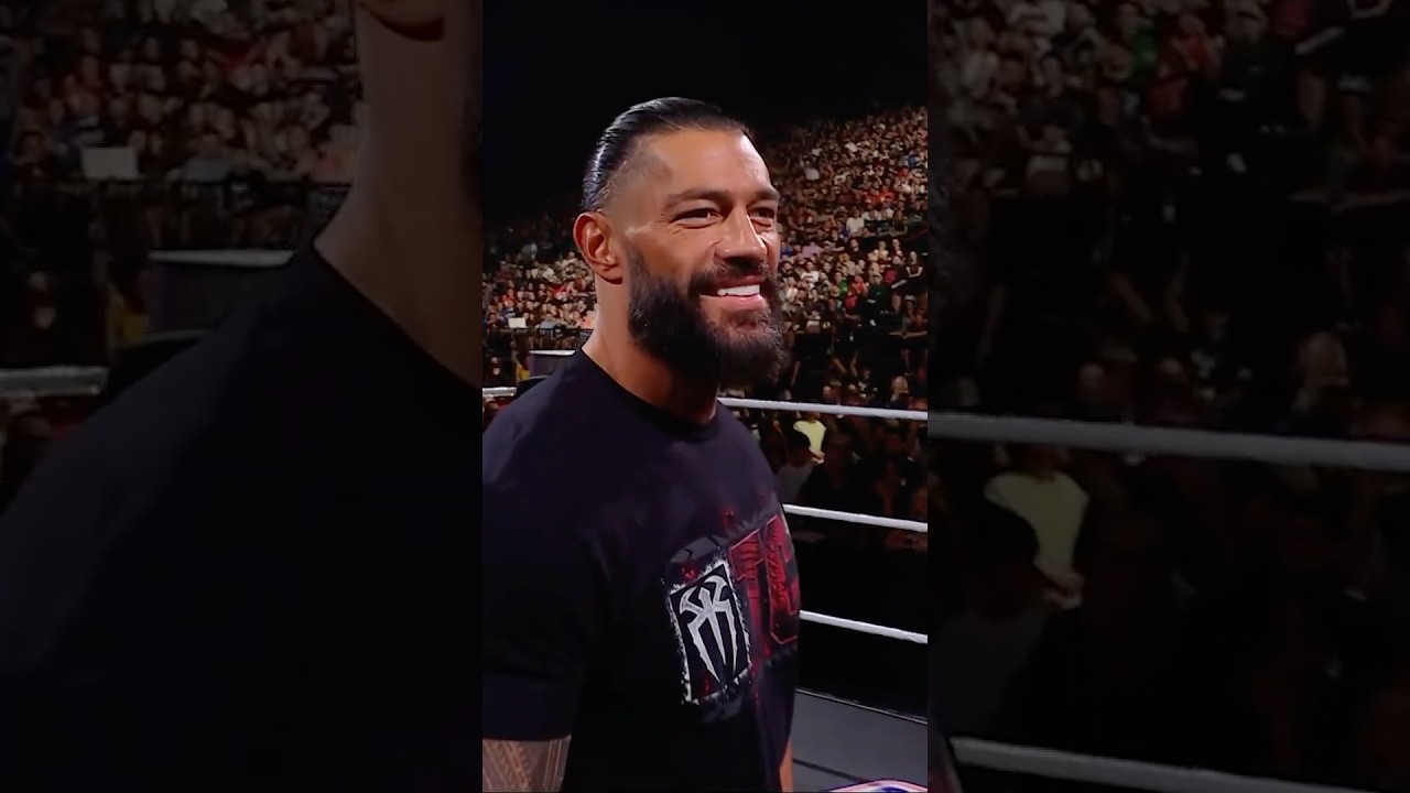 Blinded by how much aura Roman Reigns has 🤩🔊 #WWERaw