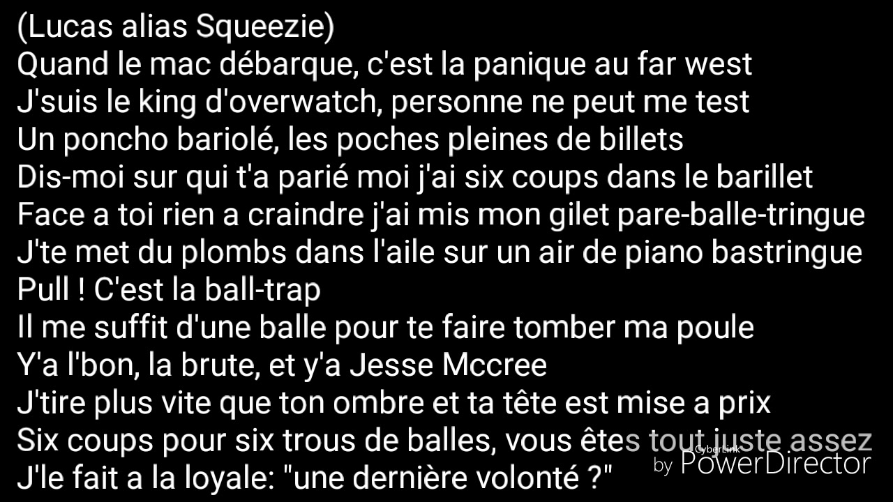 SQUEEZIE - Overwatch rap battle
