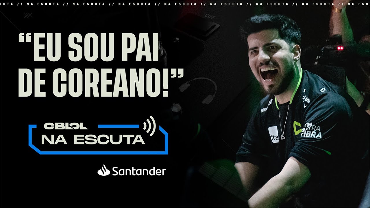 Eu sou pai de coreano! | Na Escuta: CBLOL 2ª Etapa 2023 - Grande Final