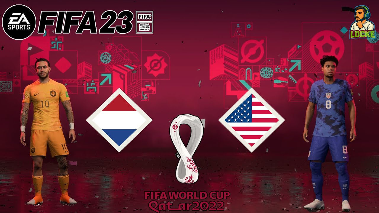 FIFA 23 | HOLANDA X ESTADOS UNIDOS | OITAVAS DE FINAL | FIFA WORLD CUP