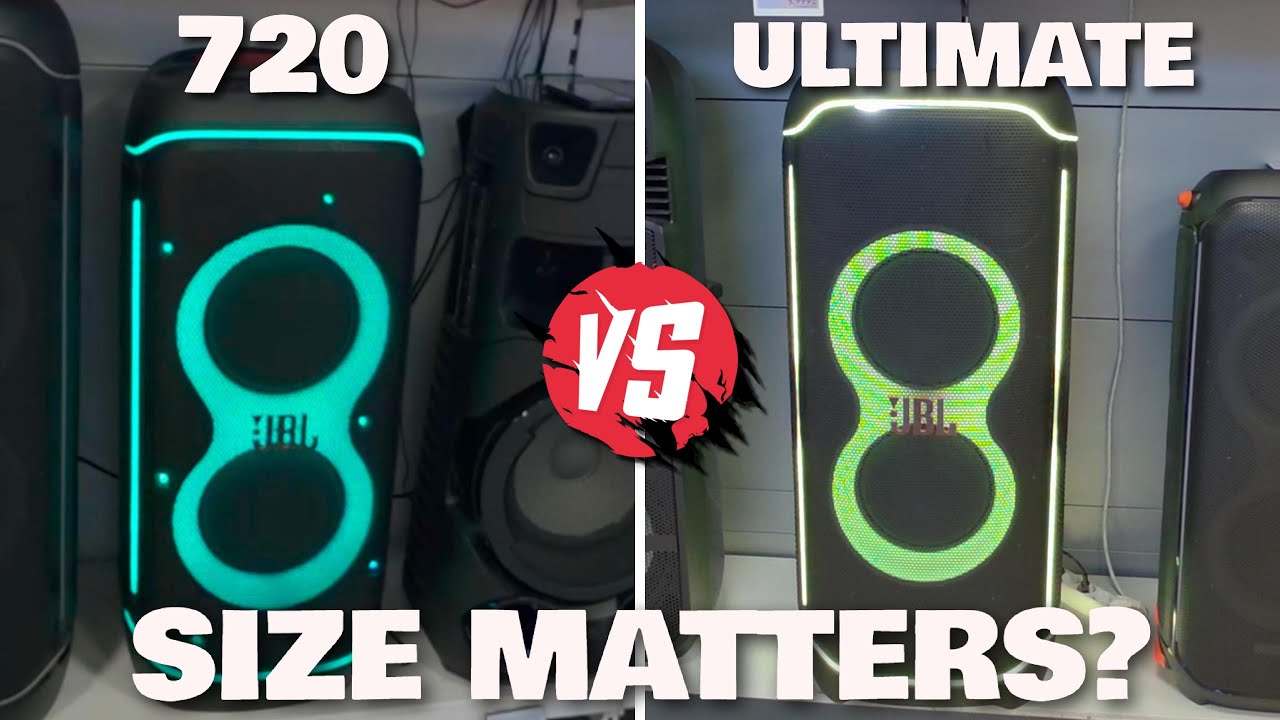 NEW JBL Partybox 720 VS JBL PARTYBOX ULTIMATE SOUND Test