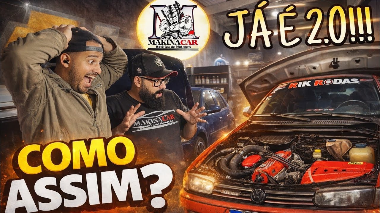 3°EP COMEÇOU A RETÍFICAR O MOTOR - TIVEMOS UMA SURPRESA!!! / MAKINACAR - TONY 2T HRQ
