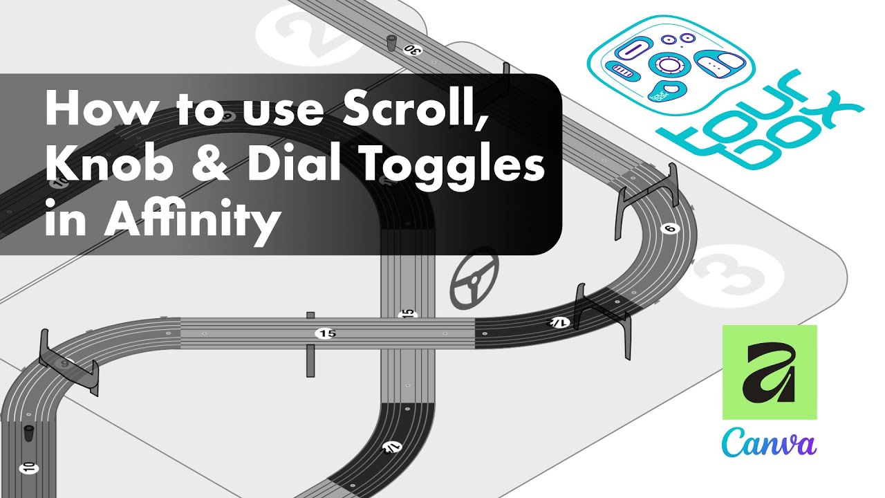 How to use Scroll, Knob & Dial Toggles in Affinity