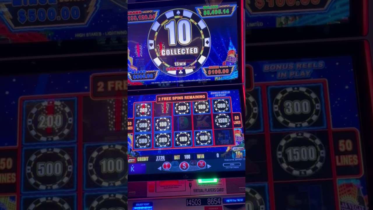 LIGHTNING LINK HIGH STAKES $10 BONUS 