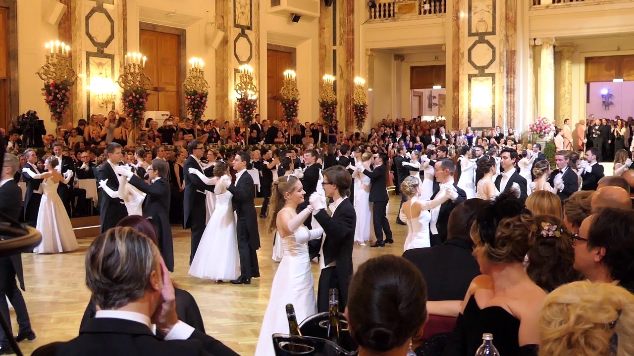 &Auml;rzteball 2019, Wien, Baller&ouml;ffnung