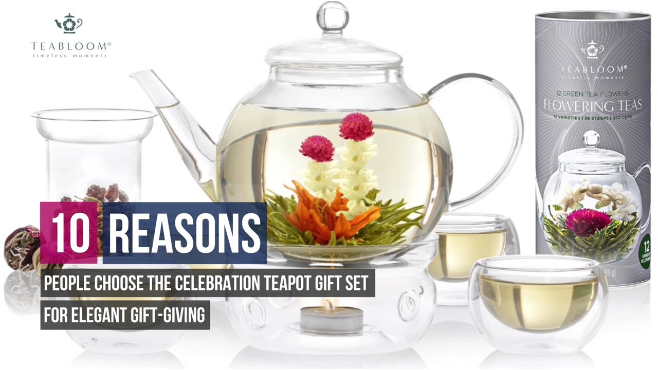 Complete Celebration Flowering Tea Gift Set