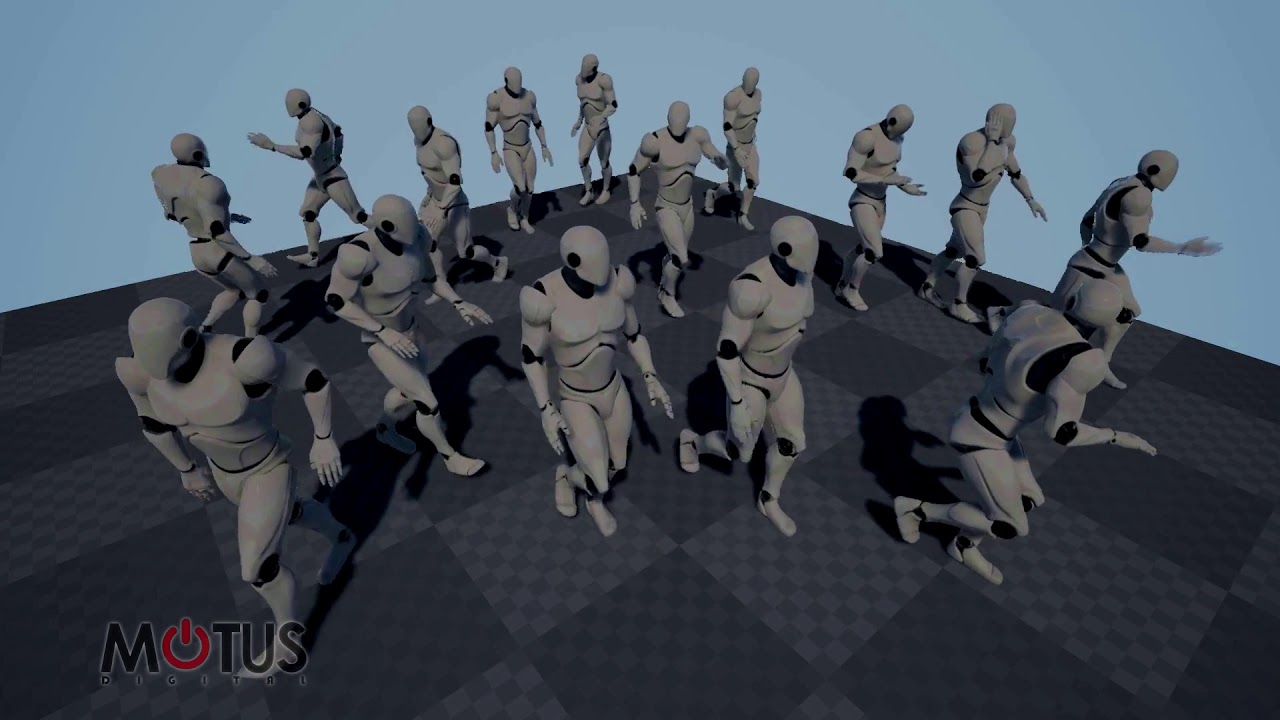 Walks 01 for UE4   MocapOnline