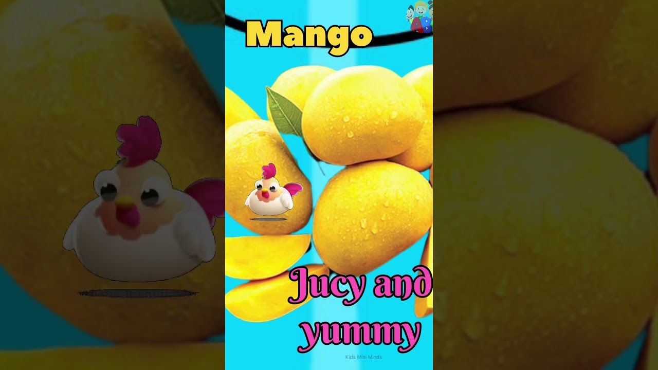 fruits song / fruits name for kids / 20 fruits name #kidssongs #fruitsforkids #fruitsname #fruitsong