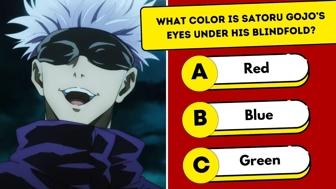 🔥 ULTIMATE Jujutsu Kaisen Quiz! Only True Fans Can Score 20/20! | Anime Trivia Challenge