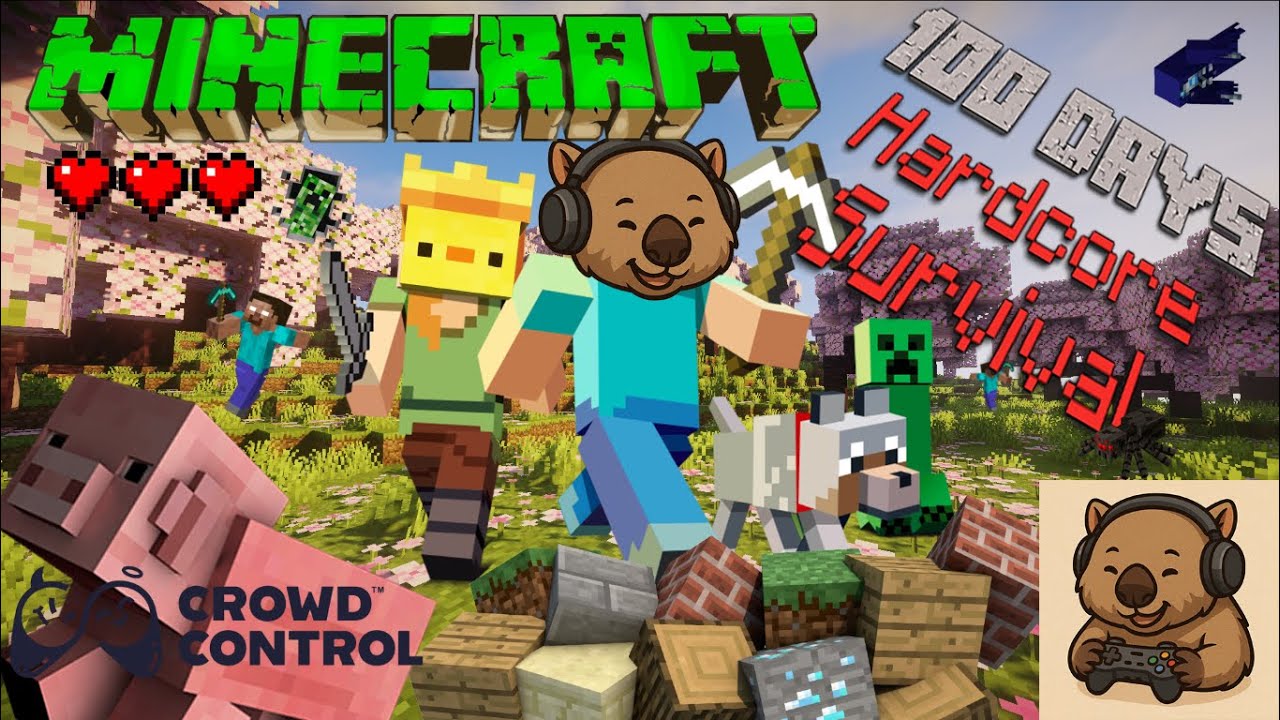 Go gentle; it's my first time! Noob and Veteran attempt 100 days Survival challenge