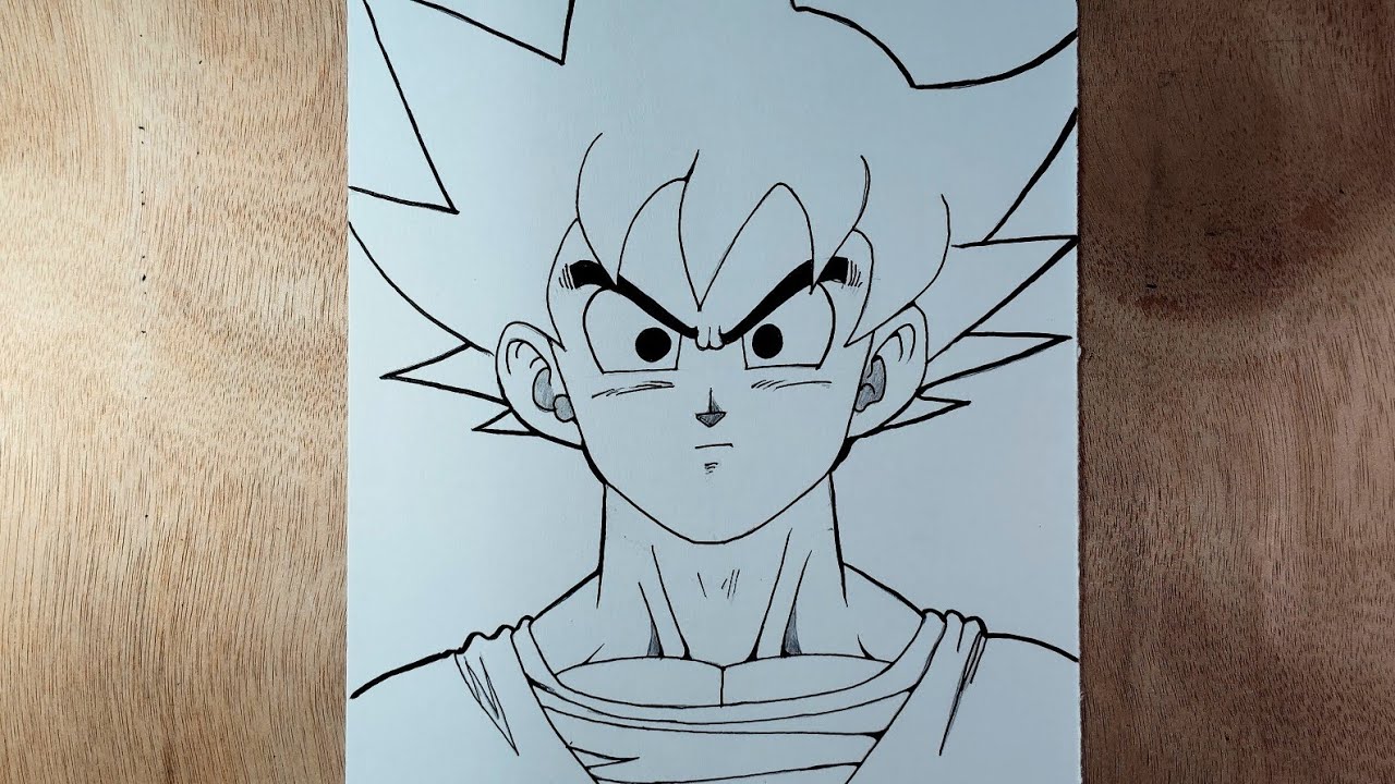 How to Draw Goku | Easy Anime Drawing Step by Step 