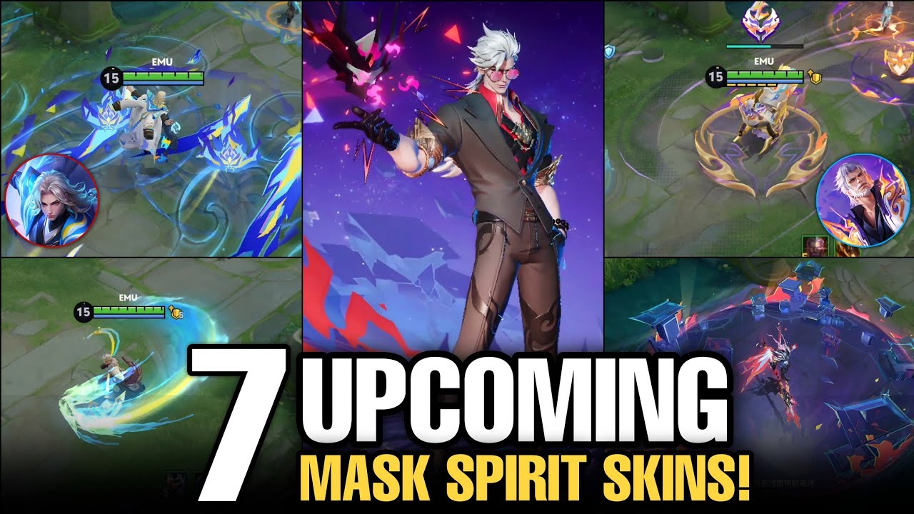 7 UPCOMING MASK SPIRITS SKINS!! RE-RUN & NEW? HONOR OF KINGS