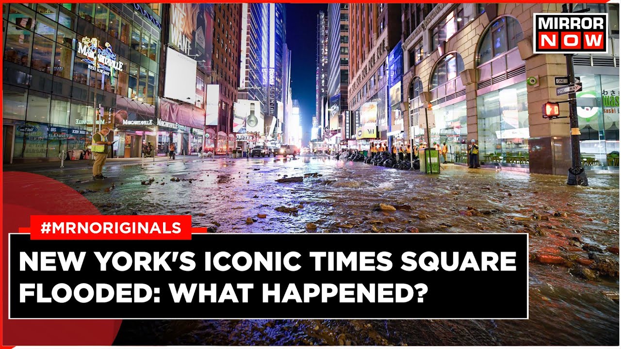 US News | Major Water Main Break Floods New York's Times Square, Subways | World News | Latest News