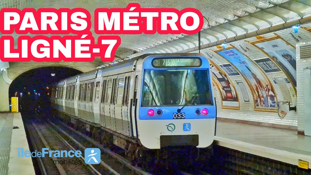 [🇨🇵 Paris Train] Metro RATP Ligne 7: La Courneuve IMairie d'lvry of Euro Express