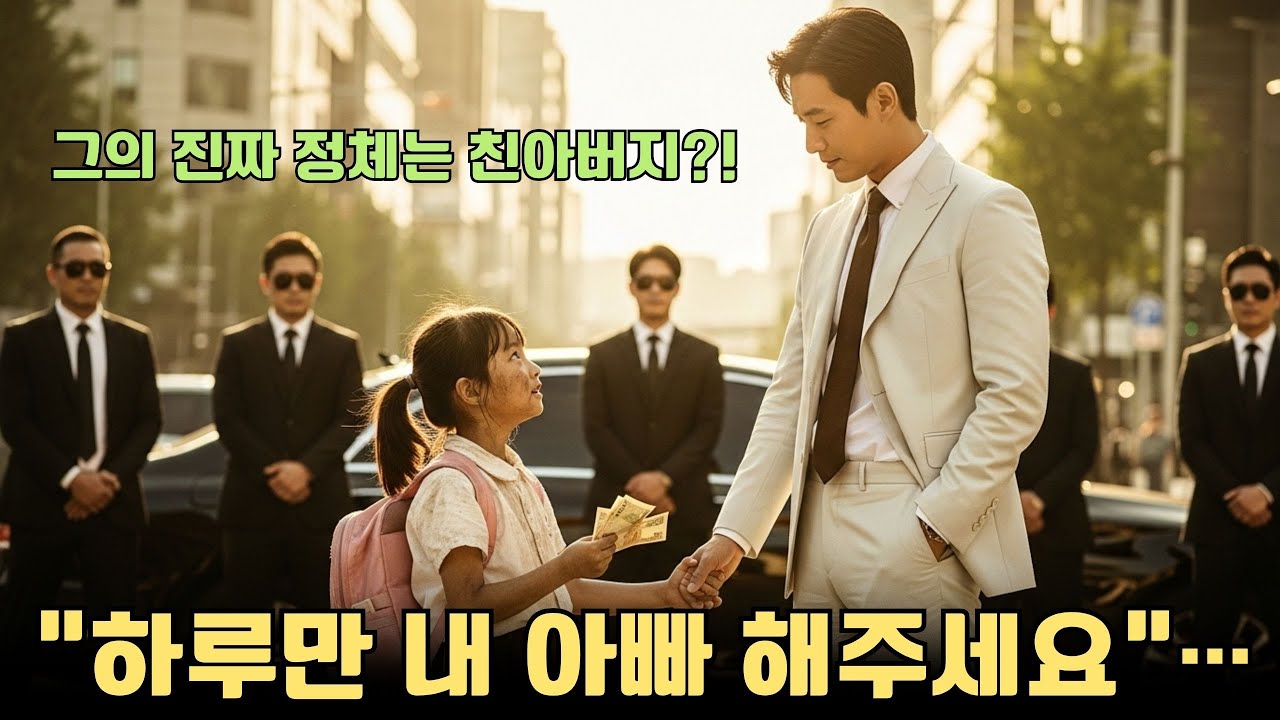 단 하루, 아빠 대행으로 CEO를 고용한 소녀… 그가 바로 친부였다!